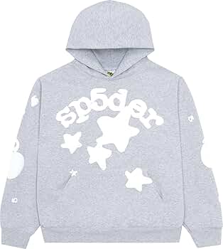 Amazon.com: Generic Sp5der Beluga Hoodie 'Grey' - Comfortable